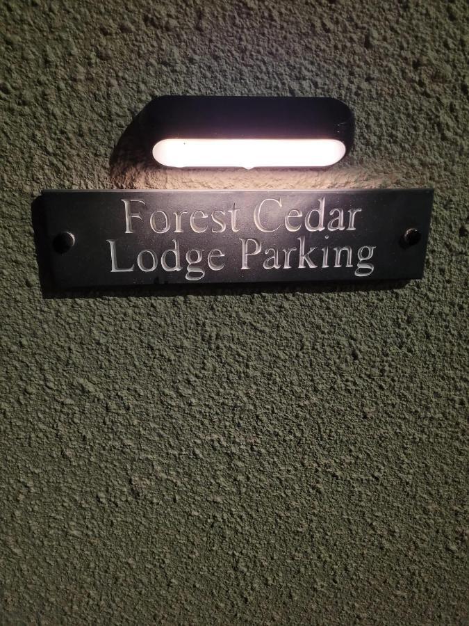 Forest Cedar Lodge, Forest Of Dean Cinderford Ngoại thất bức ảnh